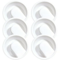 FOMIYES Juice Jugs Carafe Lid Replacement PP 6Pcs 2.99X2.99X1.49In