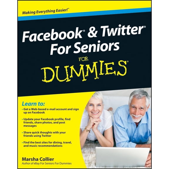 Pre-Owned Facebook & Twitter for Seniors for Dummies (Paperback) 0470637544 9780470637548