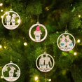thumbnail image 2 of Colgantes De Madera De Navidad Árbol De Navidad Creativo Adornos Colgantes Decoraciones Para La Decoración Del Hogar 5 Uds Yuarrent HA039370-01, 2 of 6