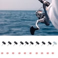 thumbnail image 3 of Toystoory 10 unids/set Universal pesca carrete giratorio mango tornillo tapa cubierta con juntas accesorios de pesca Pescar, 3 of 6