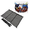 thumbnail image 1 of Bolsa De Almacenamiento De Juguetes Para Piscina, Resistente Al Desgarro, Práctica Red De Almacenamiento Colgante De Gran Capacidad, Negra, Resistente Para Garaje, Baloncesto,, 1 of 8