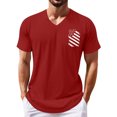 thumbnail image 1 of Men's T-shirt T-shirts Graphic Text Pool3D Printing Street Casual Short Sleeve Printed Clothing Basic L, 1 of 5