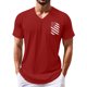 thumbnail image 1 of Men's T-shirt T-shirts Graphic Text Pool3D Printing Street Casual Short Sleeve Printed Clothing Basic L, 1 of 5