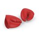 thumbnail image 5 of Par de guantes de aislamiento térmico con pinza de camarón de dragón rojo creativo, aislamiento térmico de cocina, resistente al espesor de alta temperatura, aislamiento térmico de silicona, pinza man, 5 of 5