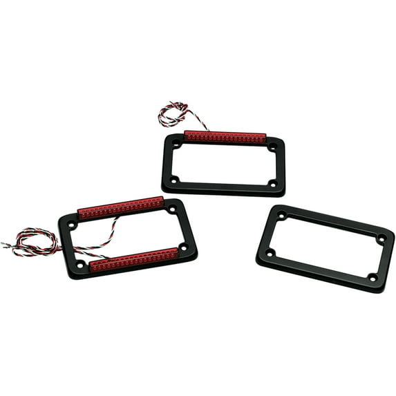 Signal Dynamics LED License Plate Frame Dual Row - Black 2029