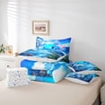 thumbnail image 6 of Homewish Kawaii Blue Salamander 7-Piece Queen Bedding Set - Cute Wildlife, 6 of 8