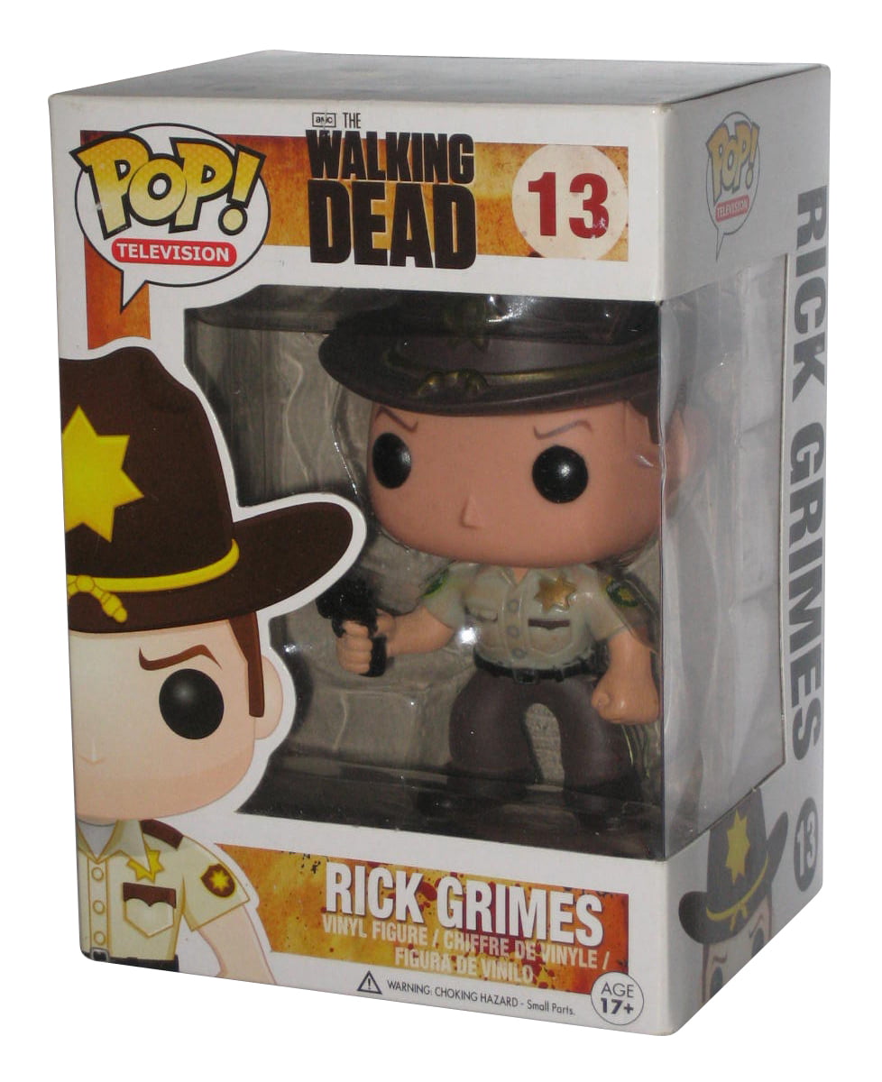 Vinyl Figure Keychain The Walking Dead Rick Grimes Funko Pop