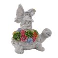 thumbnail image 1 of Solar Garden  Statue, Solar Garden Statue Warm Light Resin Durable  for Patio, 1 of 8