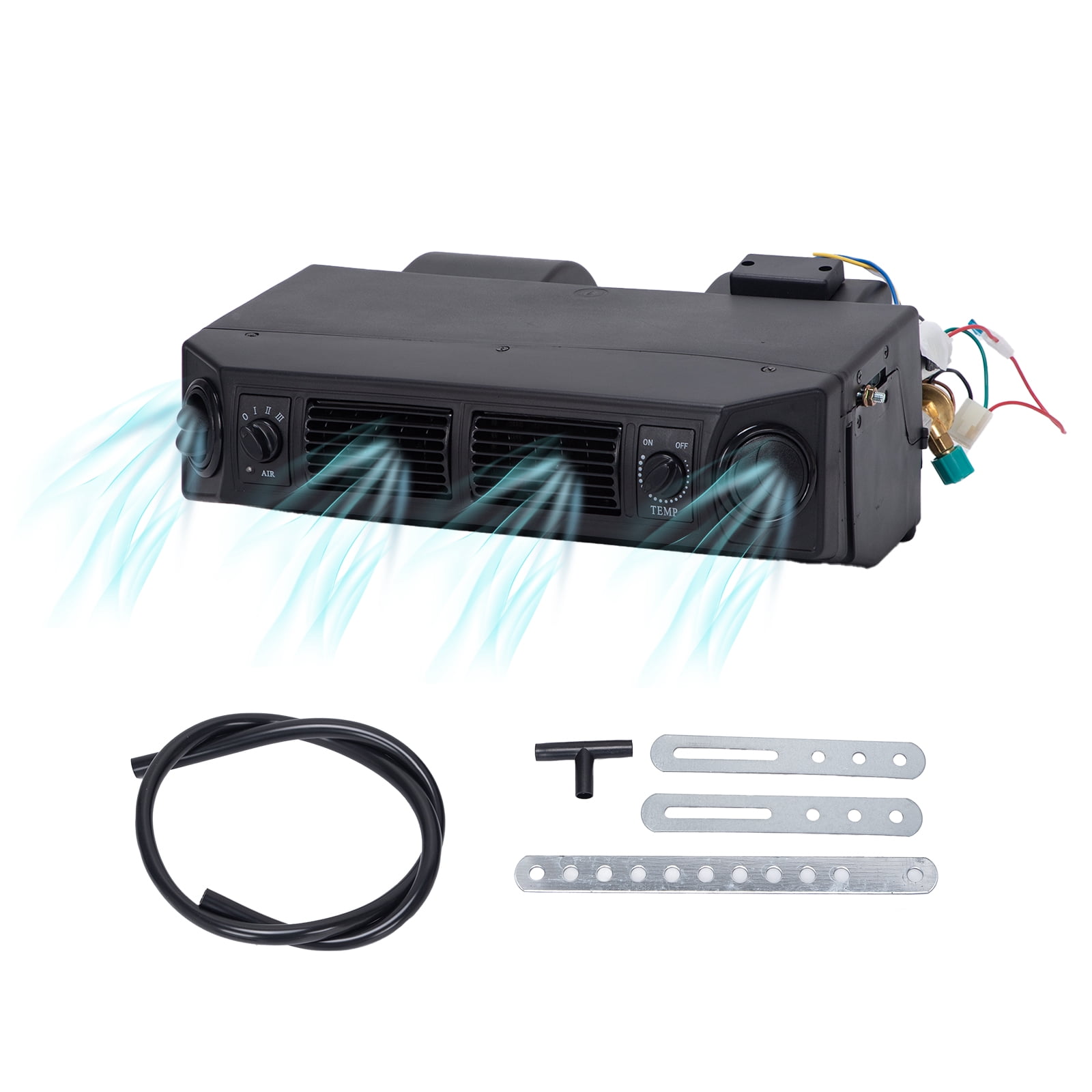 12V Underdash Electric Air Conditioning Cool & Heat A/C Kit Auto Car Universal