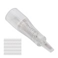 thumbnail image 4 of 100 piezas Aguja de tatuaje de cejas Maquillaje de coloración rápida Cartucho de microblading Cartucho de tatuaje U11 (11RF), 4 of 10