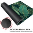 thumbnail image 4 of Gaming Mouse Pad XXL XL Large Mouse Pad Mat Long Extended Mousepad Desk Pad Non-Slip Rubber Mice Pads Stitched Edges Thin Pad (31.5x11.8x0.12 Inch)-Tropical Palm Banana Leaf, 4 of 6