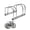 2-Compartment, variant on 2-6 Compartment Bike Floor Stand, Freestanding Bike Parking Rack for Garage, Heavy Duty Bicycle Storage Organizer Fit 22-28" Wheels & 2.2" Tire Width