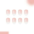 thumbnail image 2 of Press On Nail Omber Glues On Nail Acrylic False Nail Kit Reusable Uvs Finish Full Cover Stick On Nail for Women Gifts, 2 of 7