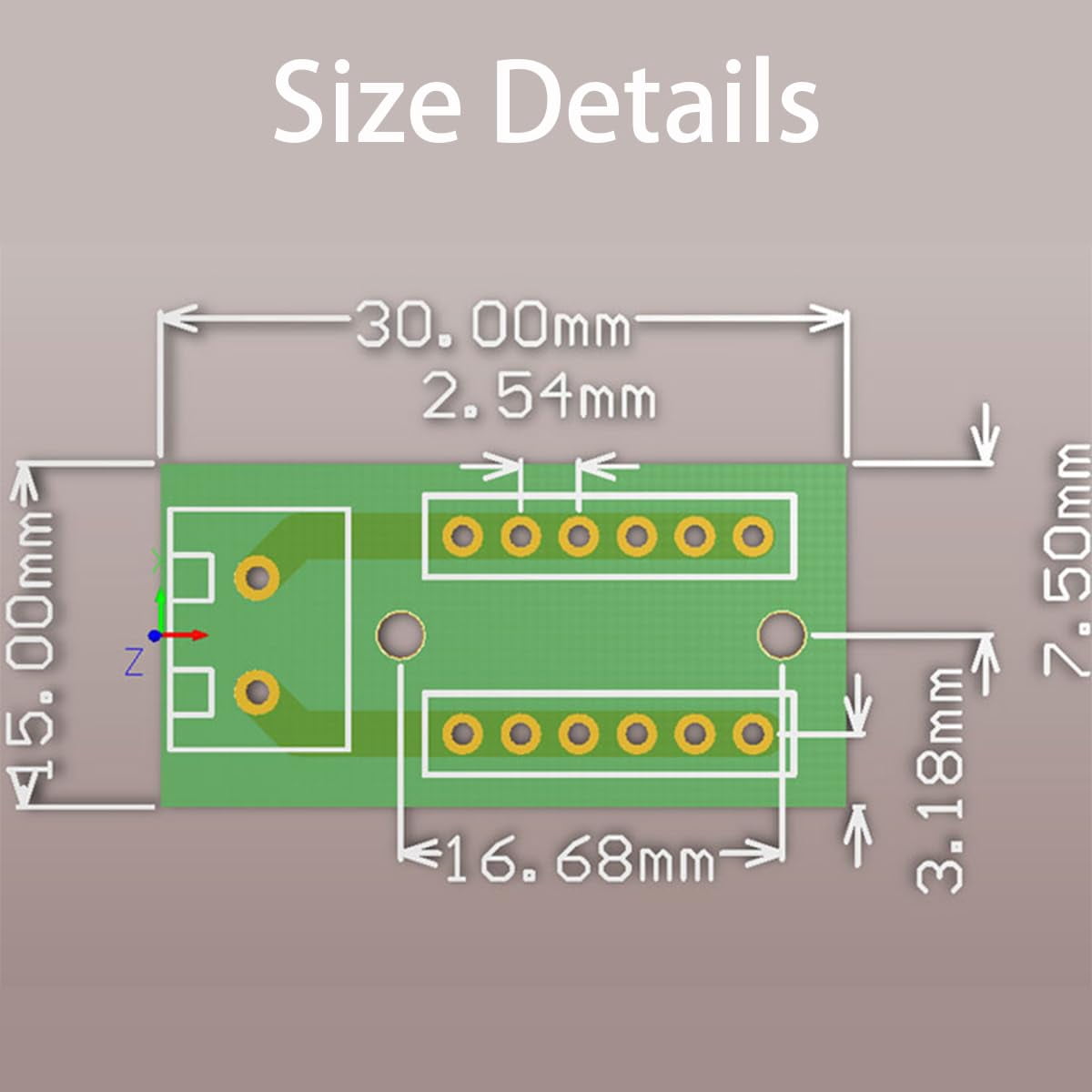 10 pieces of 26 position terminal block distribution module, 2 pin screw terminal to 2.54 pitch DuPont connector, for safe wiring - electronics, prototyping and projects