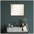 thumbnail image 7 of Amanti Art Custom Wall and Bathroom Mirror (29.5 x 33.5 in.), Rustic Pine Brown Frame, 7 of 7