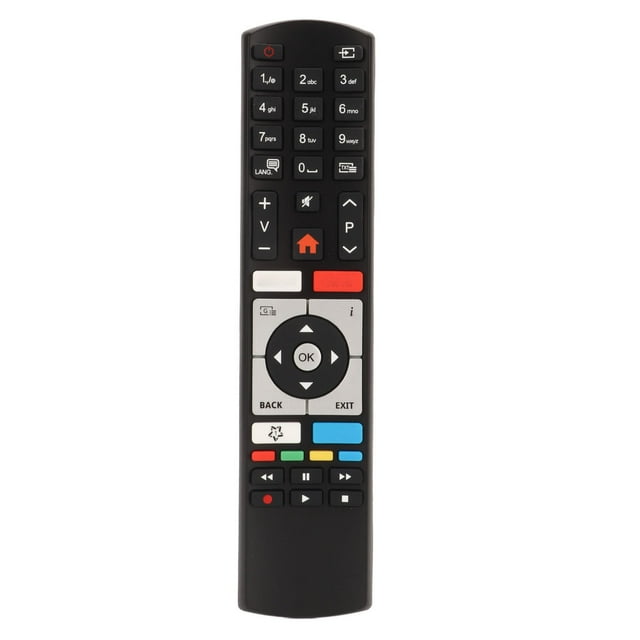 Control remoto de repuesto para TV RC4318P, compatible con Telefunken, Kendo, Teletech y Hanseatic.