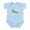 Sky Blue, variant on CafePress - Praying Mantis Infant Bodysuit - Baby Light Bodysuit, Size Newborn - 24 Months