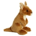 thumbnail image 2 of Aurora - Small Brown Mini Flopsie - 7" Kangaroo - Adorable Stuffed Animal, 2 of 3
