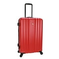thumbnail image 4 of Moda ABS Hard Side 3 Piece Luggage Set, Includes 28-inch and 24-inch Checked and 20-inch Carry-on Luggage, Coral, 4 of 12