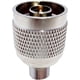 thumbnail image 1 of Conector de antena de TV de 75 ohmios - Adaptador de cable coaxial - Adaptador de antena de TV con montaje de tornillo - Adaptador coaxial para cable de satélite, cable de antena, etc. Banban, 1 of 2