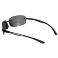 thumbnail image 3 of "The Influencer" Bifocal Sunglasses - Lightweight Unisex Reading Sunglasses - Black - 2.00, 3 of 5