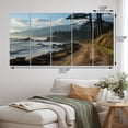 thumbnail image 4 of Designart "Ocean Escape Beach Photo II" Nautical & Beach Metal Art Print Set, 4 of 5