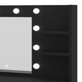 thumbnail image 5 of Uforic Vanity Makeup Table with 10 LED Lights, 4 Drawers, 8 Storage Shelves, Black, 5 of 9