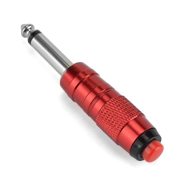 Kuymtek 1 Máquina Tatuaje Botón Encendido Interruptor Pie Inalámbrico Pedal (rojo)