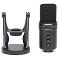 thumbnail image 2 of Samson M30  3" Active Studio Monitor Speakers+Stands+Sub+Headphones+G-Track Mic, 2 of 16