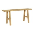 thumbnail image 2 of Artissance  43" Long 10" Wide Elmwood Bench, Natural Wood - 9'6" x 12'11", 2 of 4