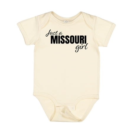 

Inktastic Just a Missouri Born and Raised Gift Baby Girl Bodysuit