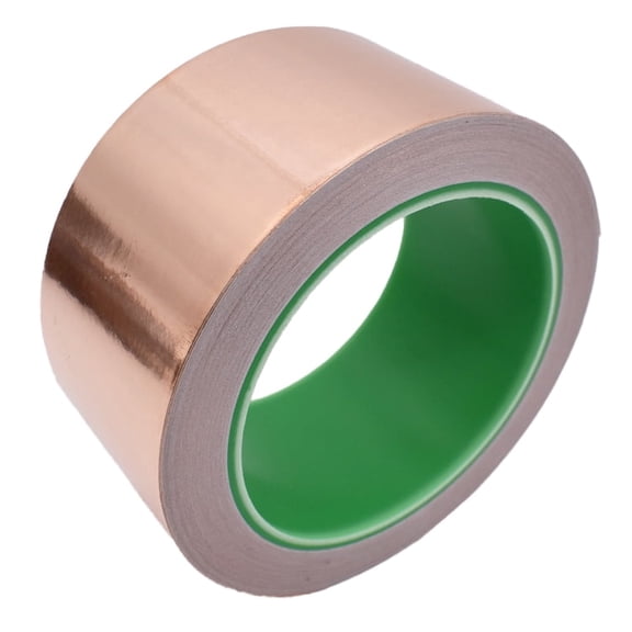 Copper Tape, Copper Foil Tape (2inch X 33 FT) with Conductive Adhesive for Guitar, EMI Shielding, Crafts, Electrical Repairs and Grounding