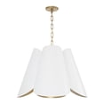 thumbnail image 7 of Capital Lighting 355441RE Maeve 27" Wide Pendant - Matte Brass / White, 7 of 7