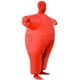 thumbnail image 3 of Disfraz Inflable de Papá Noel para Adultos - Disfraz Divertido para Fiestas Ropa Inflable enmascarada Espectáculo Divertido Ropa de muñeca de Dibujos Animados Ropa Grande (Rojo) Rojo Verde RV011031-01284SDJ, 3 of 5