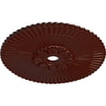 thumbnail image 3 of 36 1/4"OD x 1 7/8"P Melonie Ceiling Medallion (Fits Canopies up to 6 1/4"), Hand-Painted Brushed Mahogany, 3 of 6