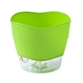 thumbnail image 4 of Haidf Self Watering Pots, Semi Hydroponic Pots with Absorbent Cotton Rope and Watering Lip, Bottom Self Watering Planters for Indoor Plants, Succulents, African Violet, Aloe and Herbs, 6.3", White, 4 of 7