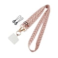 thumbnail image 1 of Wmool iversal Cross Bo Nylon Patch one Lanyard Mobile Ropes one I0L5, 1 of 8