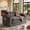 Gray, variant on Guqiart 2 in 1 Convertible Sofa Bed, Pull Out Loveseat Sleeper Sofa with Pillows for Home Living Room Bedroom