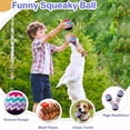 thumbnail image 5 of Fheaev Interactive Pet Toys Dog Toys Dog Ball,Colorful Crocheted Dog Ball Toy Quiet Indoor Toy Relieves Anxiety Cleans Teeth Interactive Soft Chew Toy for Small And Medium Dogs Silent Play, 5 of 9