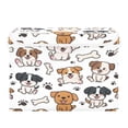 thumbnail image 2 of BZSMCE Storage Bin Cube Organizer Basket with Flip-Top Lid Puppy Paw and Bone Printed, 2 of 7