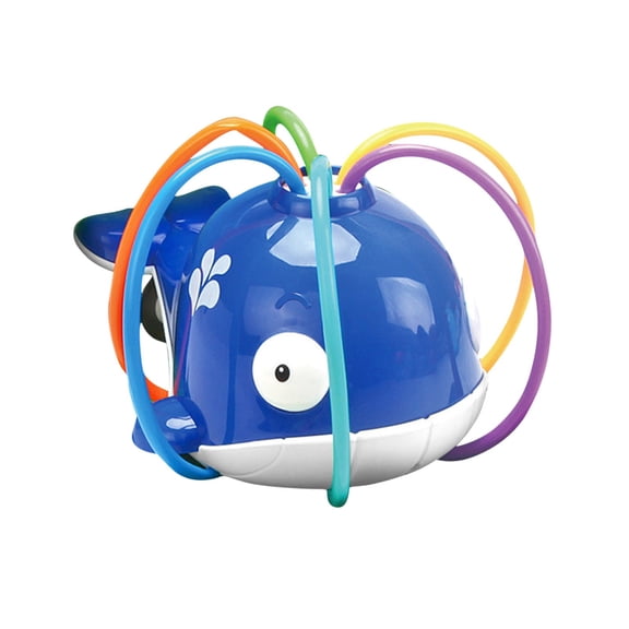 Oioii Yard Sprinkler Toy for Kids and Toddler Colorful Water Sprinkler Outdoor Water Toy for Summer Backyard Garden Pool Play Fun Water Spraying Toy Holiday Gift,As Shown