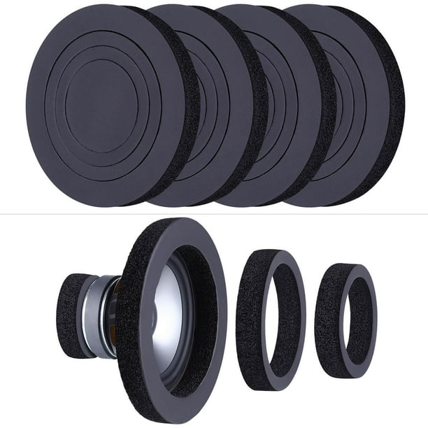 Altavoz Foam Speaker Enhancer BESOTDN de 6.5 pulgadas para altavoz de puerta de coche, 4 unidades