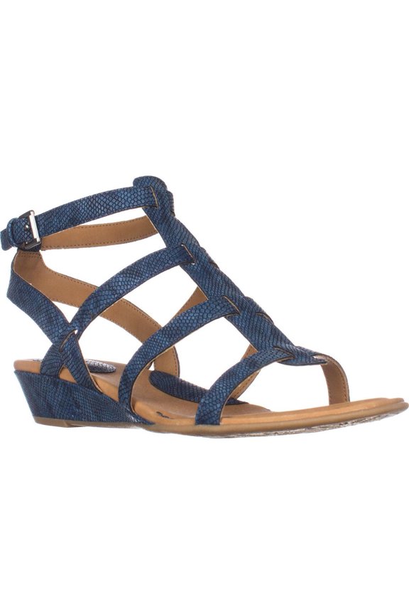 Womens B.O.C Born Heidi Strappy Comfort Sandals, Navy