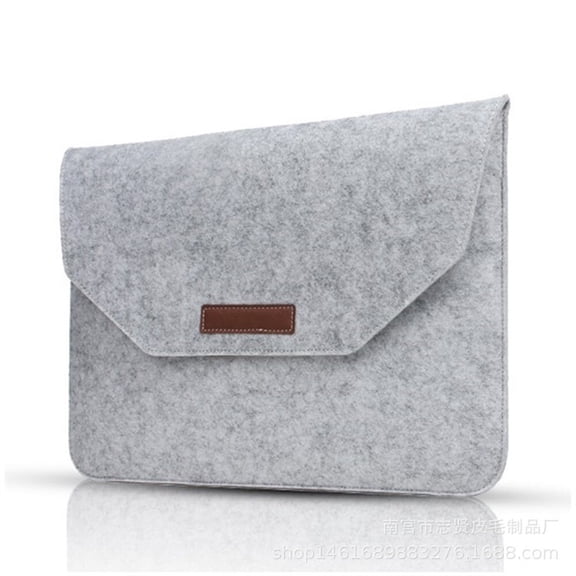 Felt Sleeve Storage Bag Laptop Sleeve Case Storage Bag, Felt Portable Notebook Tablet PC Case Protective Bag, Slim Envelope for 11 Inch Laptop Portable Monitor Case