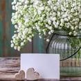 thumbnail image 7 of Babys Breath Artificial Flowers 6 Pcs 20.5'' Fake Baby Breath Flowers Artificial Gypsophila Bouquets Real Touch Babies Breath Flowers Artificial Bulk for Vase Floral Arrangements Wedding Home Decor H, 7 of 7