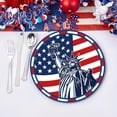 thumbnail image 5 of Nkmbld Independence Day Disposable Tableware Picnic Plates Cup Napkin Party Supplies Patriotic Party Decor Outdoor Picnic Special Offers, Multicolor, 5 of 7