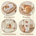 thumbnail image 4 of Árbol para gatos Yaheetech de 107 cm con poste rascador multinivel, 4 of 9