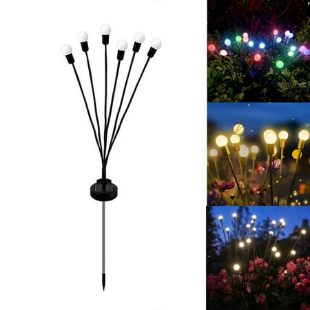 

Solar LED Swing Light Colorful Waterproof Garden Decorative Light for Outdoor