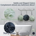 thumbnail image 4 of Exfoliante corporal Loofah Sponge MyHomeBody, grande, 70 g, paquete de 3, 4 of 6