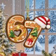 thumbnail image 5 of WKSCLPAI Christmas 67 Ornament 2025, Six Seven Meme Christmas Tree Ornament with Santa Hat Decor, Funny 67 Teen Slang Ornaments, Xmas Tree Decorations, Gag Gifts, #E, 5 of 8